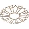 Ekena Millwork Augustus Wood Fretwork Pierced Ceiling Medallion, Red Oak, 18"OD x 6 3/8"ID x 3/8"T CMWP18X18X0375AURO - alternate 3